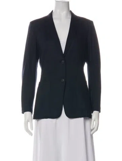 Pre-owned Rag & Bone Wool Blazer In Black