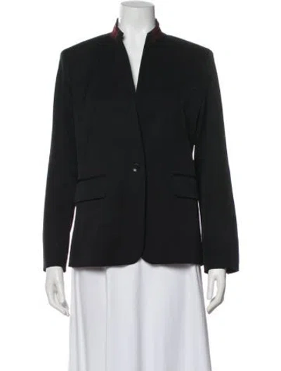 Pre-owned Rag & Bone Wool Blazer In Black