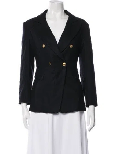 Pre-owned Rag & Bone Wool Blazer In Black