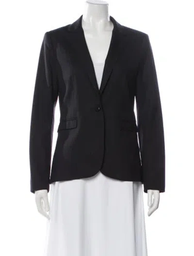 Pre-owned Rag & Bone Wool Blazer In Black