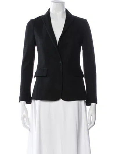 Pre-owned Rag & Bone Wool Blazer In Black