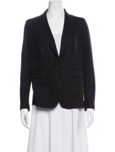 Pre-owned Rag & Bone Wool Blazer In Black