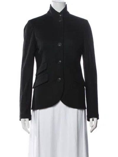 Pre-owned Rag & Bone Wool Blazer In Black