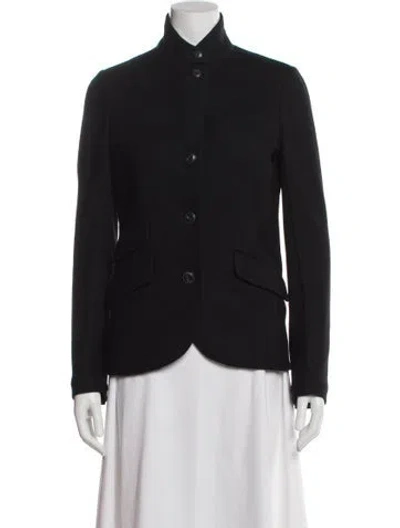 Pre-owned Rag & Bone Wool Blazer In Black