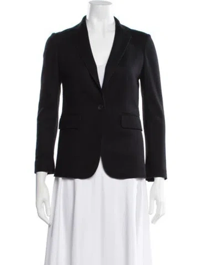 Pre-owned Rag & Bone Wool Blazer In Black