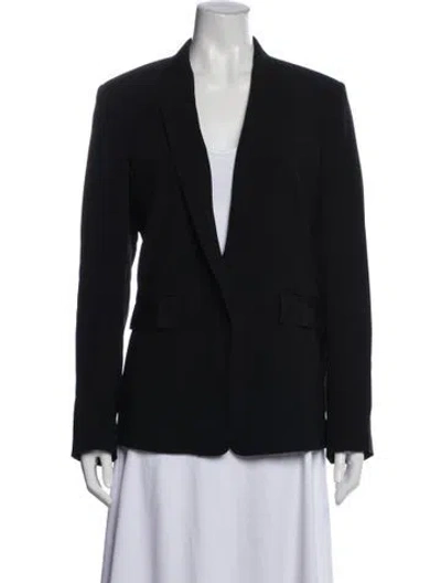 Pre-owned Rag & Bone Wool Blazer In Black