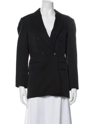 Pre-owned Rag & Bone Wool Blazer In Black