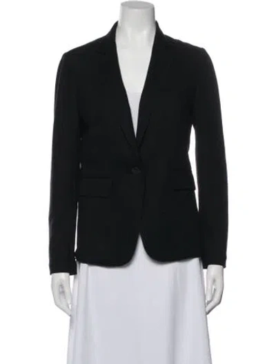 Pre-owned Rag & Bone Wool Blazer In Black
