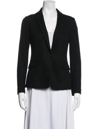 Pre-owned Rag & Bone Wool Blazer In Black