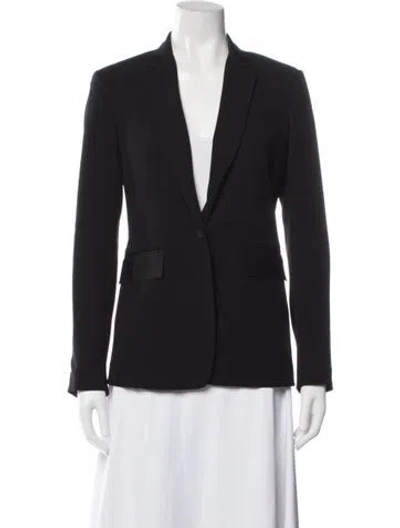 Pre-owned Rag & Bone Wool Blazer In Black