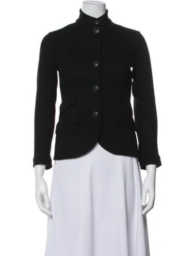 Pre-owned Rag & Bone Wool Blazer In Black