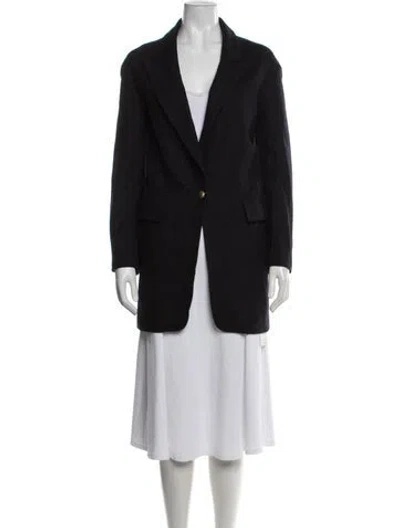 Pre-owned Rag & Bone Wool Blazer In Black
