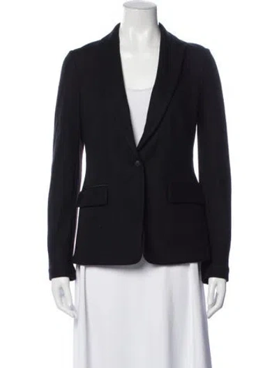 Pre-owned Rag & Bone Wool Blazer In Black