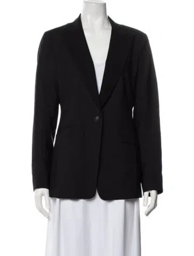 Pre-owned Rag & Bone Wool Blazer In Black
