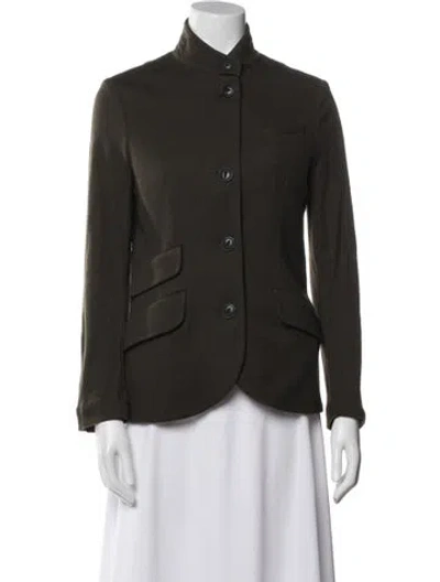 Pre-owned Rag & Bone Wool Blazer In Black