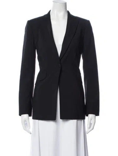 Pre-owned Rag & Bone Wool Blazer In Black