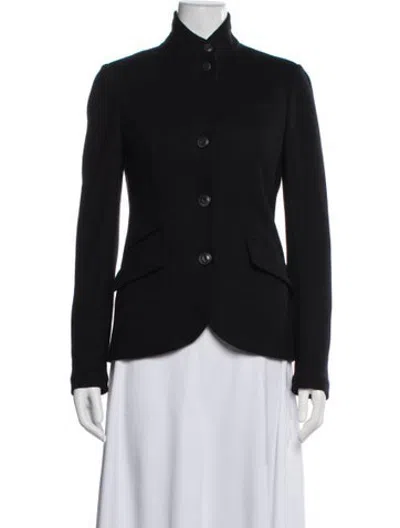 Pre-owned Rag & Bone Wool Blazer In Black