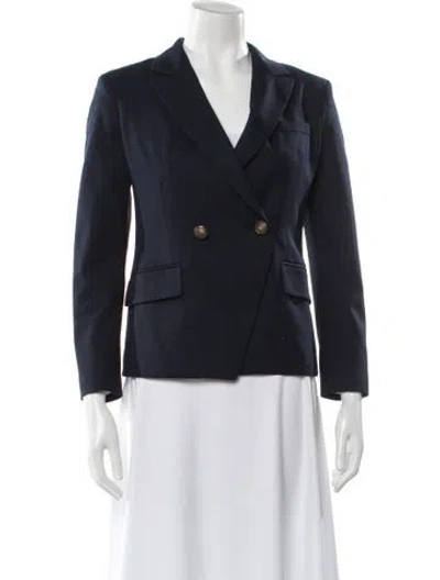 Pre-owned Rag & Bone Wool Blazer In Blue