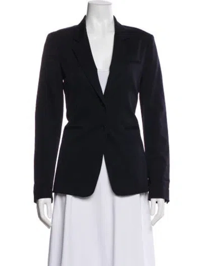 Pre-owned Rag & Bone Wool Blazer In Blue