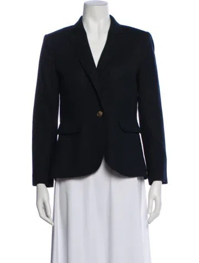 Pre-owned Rag & Bone Wool Blazer In Blue