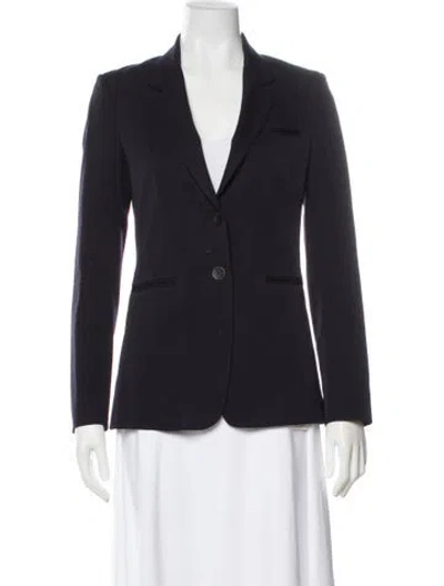 Pre-owned Rag & Bone Wool Blazer In Blue
