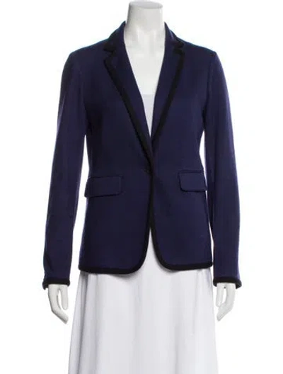 Pre-owned Rag & Bone Wool Blazer In Blue