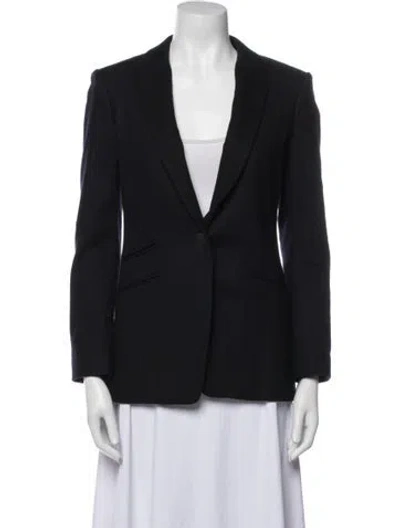 Pre-owned Rag & Bone Wool Blazer In Blue