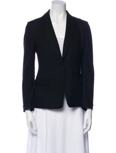 Pre-owned Rag & Bone Wool Blazer In Blue