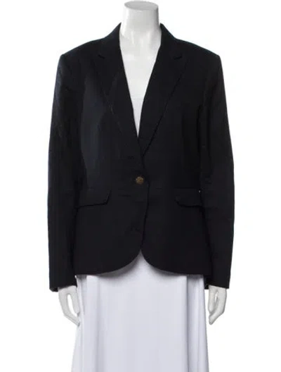 Pre-owned Rag & Bone Wool Blazer In Blue