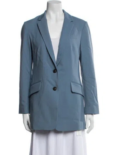 Pre-owned Rag & Bone Wool Blazer In Blue