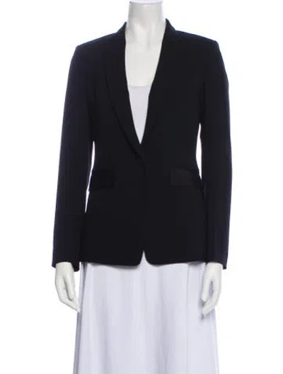 Pre-owned Rag & Bone Wool Blazer In Blue