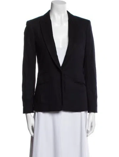 Pre-owned Rag & Bone Wool Blazer In Blue