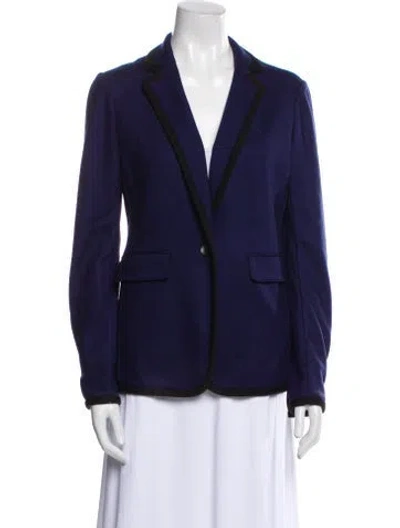 Pre-owned Rag & Bone Wool Blazer In Blue