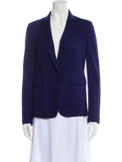 Pre-owned Rag & Bone Wool Blazer In Blue
