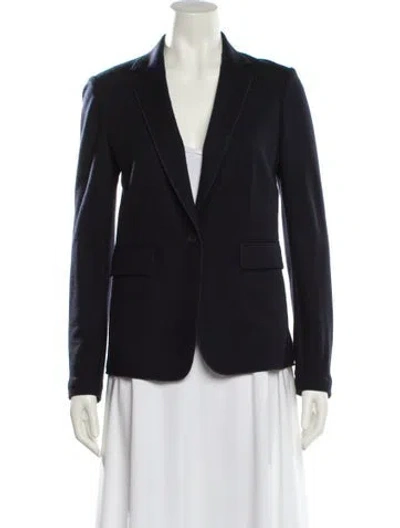 Pre-owned Rag & Bone Wool Blazer In Blue