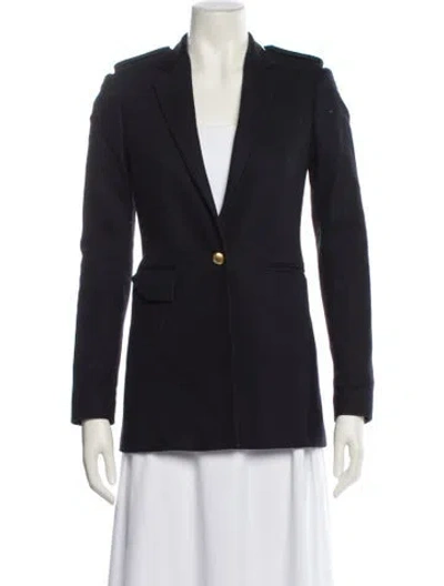Pre-owned Rag & Bone Wool Blazer In Blue