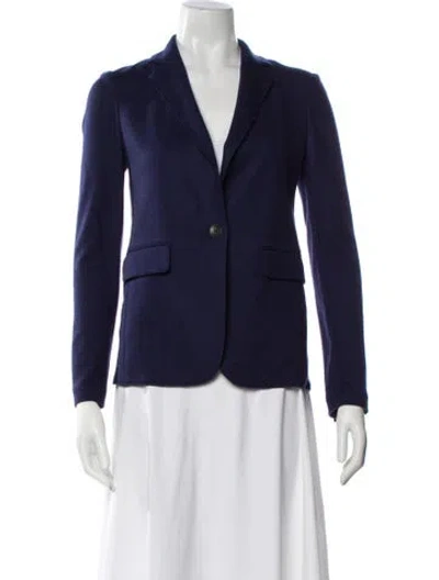 Pre-owned Rag & Bone Wool Blazer In Blue