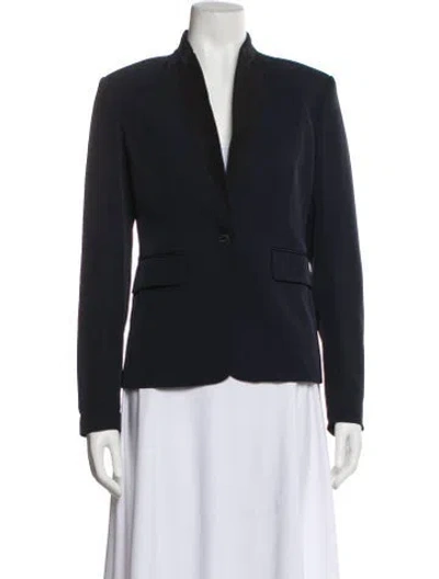 Pre-owned Rag & Bone Wool Blazer In Blue