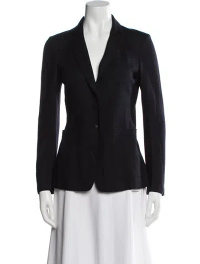 Pre-owned Rag & Bone Wool Blazer In Blue