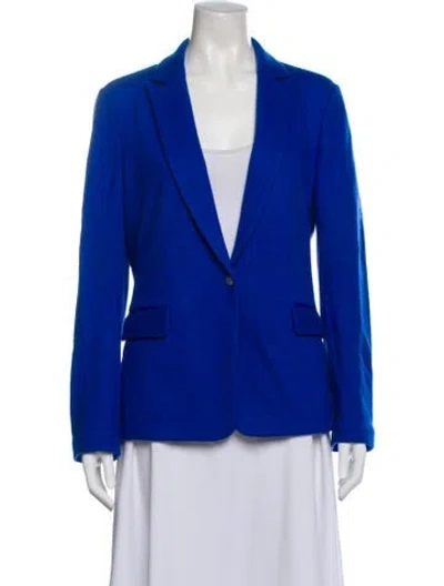 Pre-owned Rag & Bone Wool Blazer In Blue