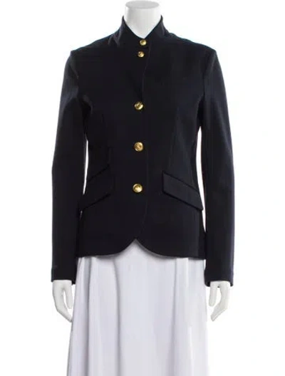 Pre-owned Rag & Bone Wool Blazer In Blue