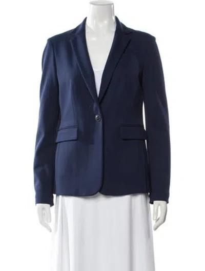 Pre-owned Rag & Bone Wool Blazer In Blue