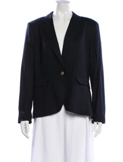 Pre-owned Rag & Bone Wool Blazer In Blue