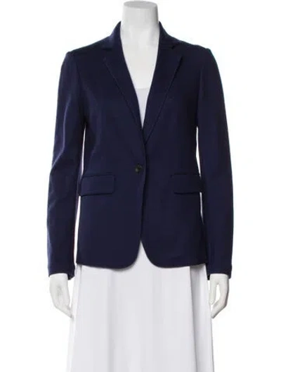 Pre-owned Rag & Bone Wool Blazer In Blue