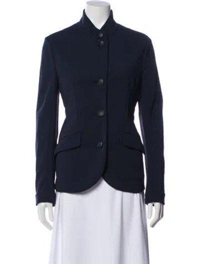 Pre-owned Rag & Bone Wool Blazer In Blue