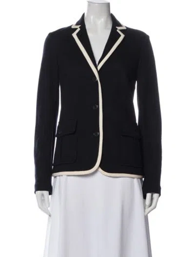 Pre-owned Rag & Bone Wool Blazer In Blue