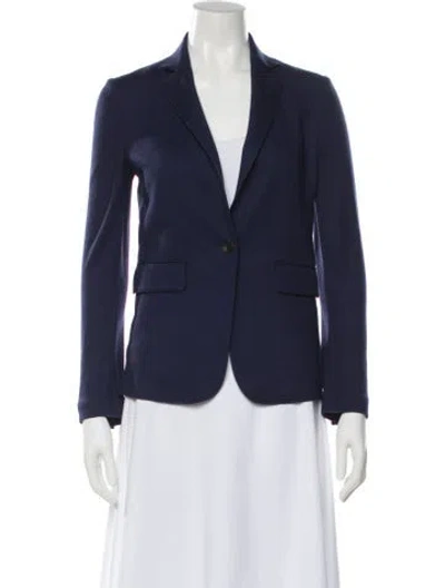 Pre-owned Rag & Bone Wool Blazer In Blue