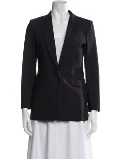 Pre-owned Rag & Bone Wool Blazer In Blue