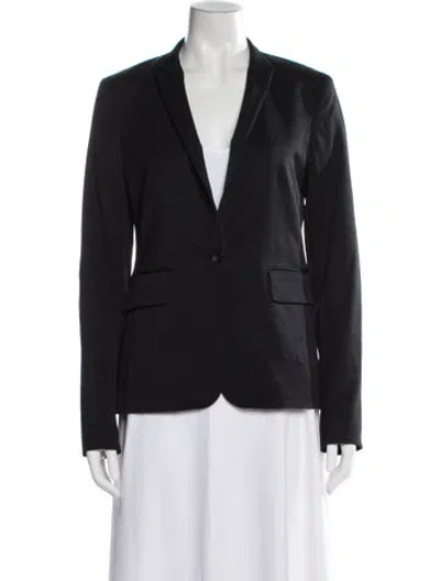 Pre-owned Rag & Bone Wool Blazer In Blue