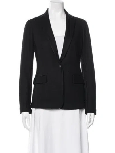 Pre-owned Rag & Bone Wool Blazer In Blue